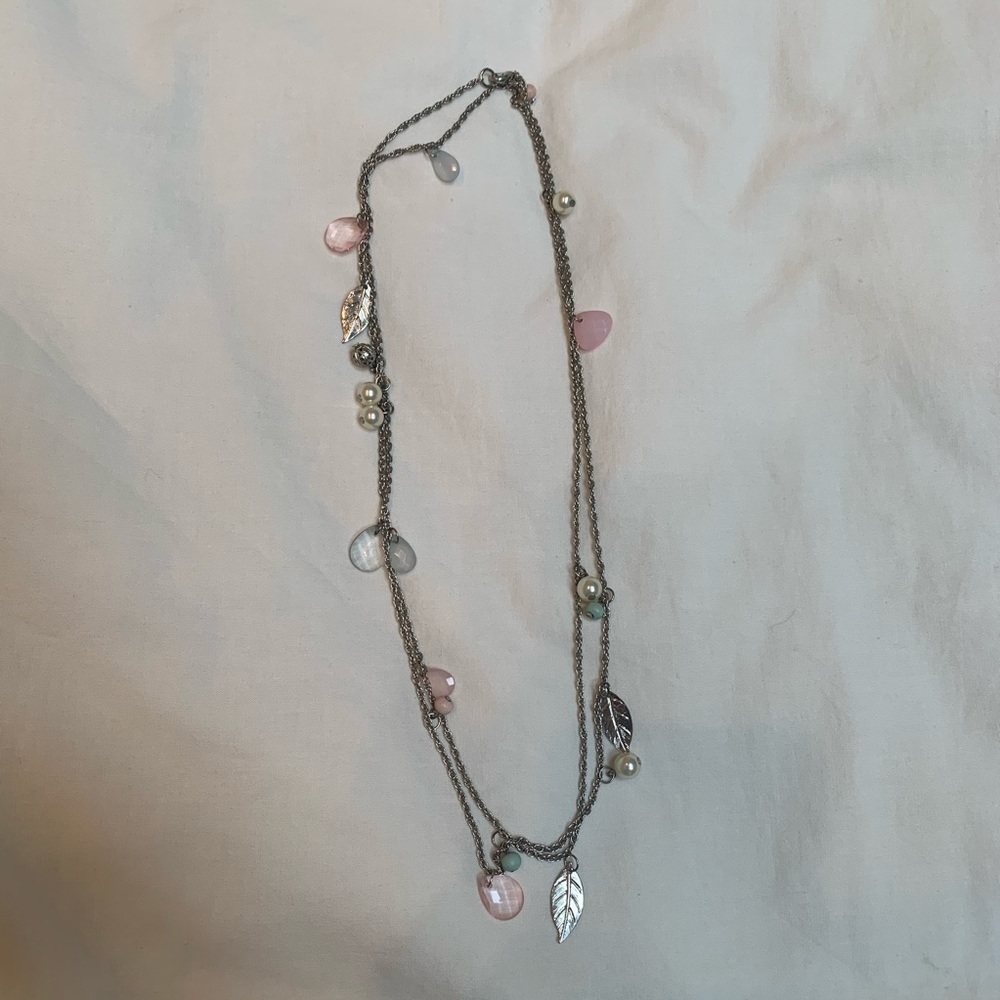 Kenzie Silver Charm Necklace